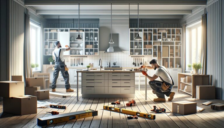 Usługi składania mebli w Szczecinie – montaż kuchni szaf, półek nie tylko Ikea