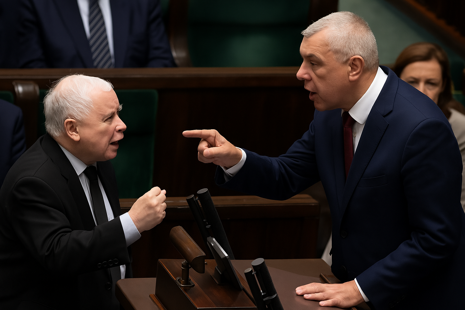 Ostra awantura w Sejmie: Giertych i Kaczyński w ogniu sporów