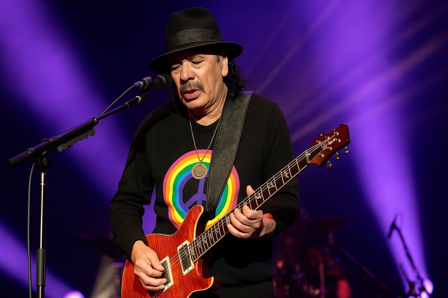 Carlos Santana zasłabł przed koncertem – trasa koncertowa zagrożona