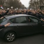 Atak samochodowy w Serbii – demonstranci ujęli sprawcę