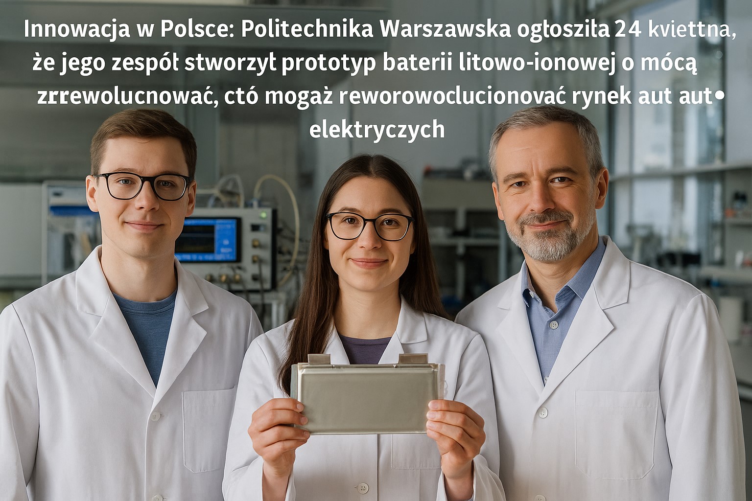 Politechnika Warszawska tworzy przyszłość elektromobilności 2025