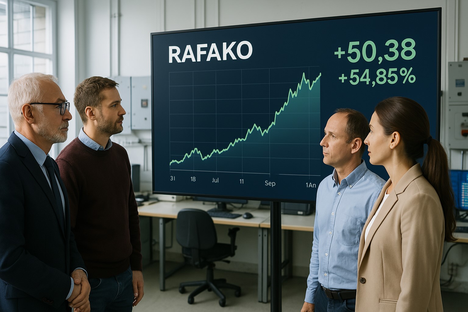 Produkcja zbrojeniowa w Rafako? Kurs spółki wystrzelił o 50%