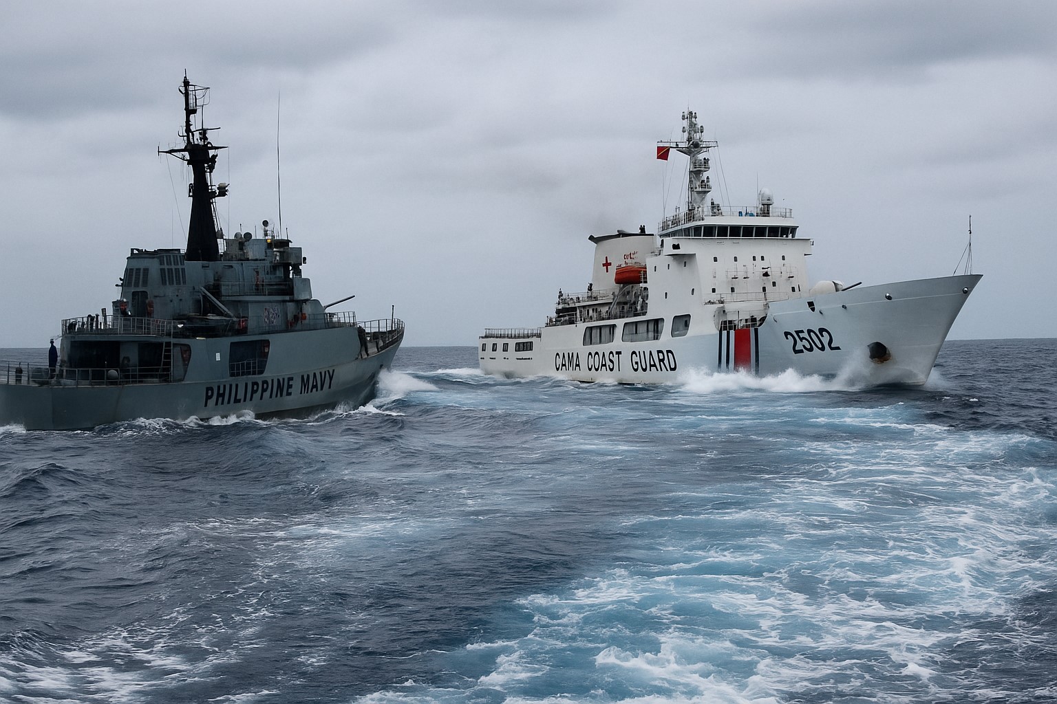 Konflikt na Morzu Południowochińskim – kolizja Chin i Filipin na Spratly