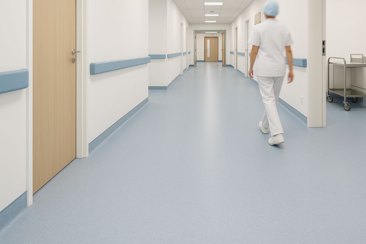 Wykładzina PCV homogeniczna – odporność na ścieranie i chemikalia
