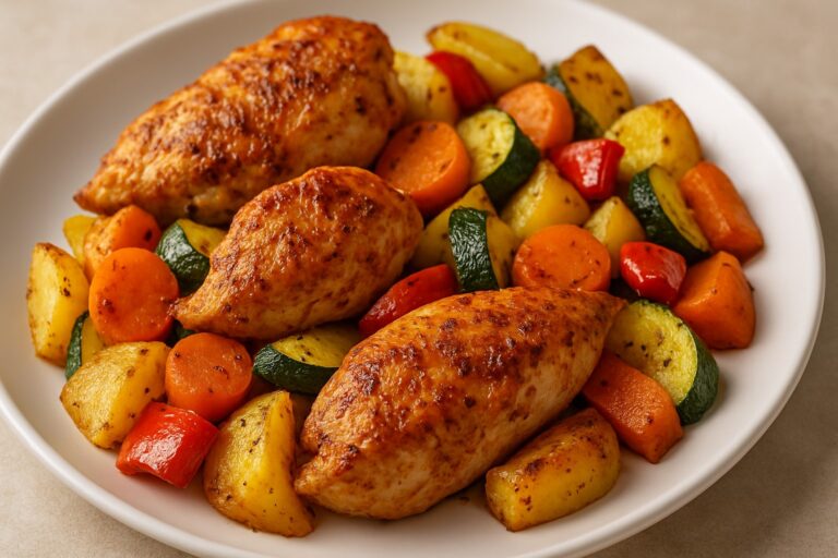 Przepis na indyka z warzywami w frytkownicy beztłuszczowej air fryer – jak zrobić