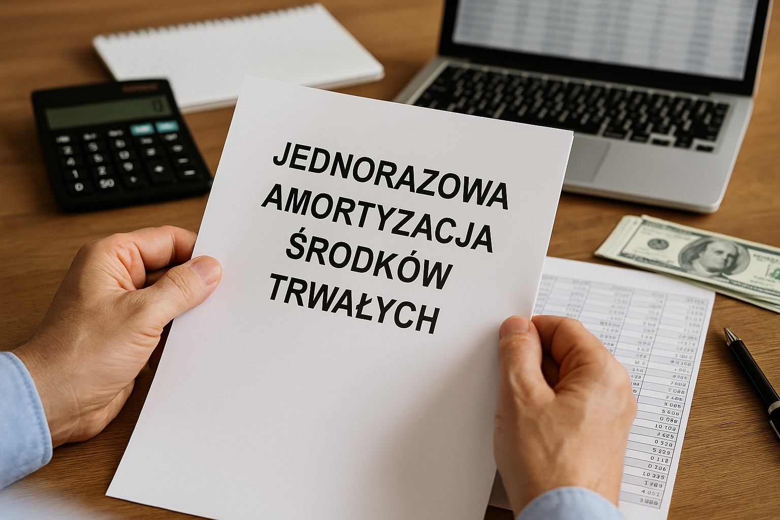 Jak skorzystać z jednorazowej amortyzacji środków trwałych w 2025 roku?