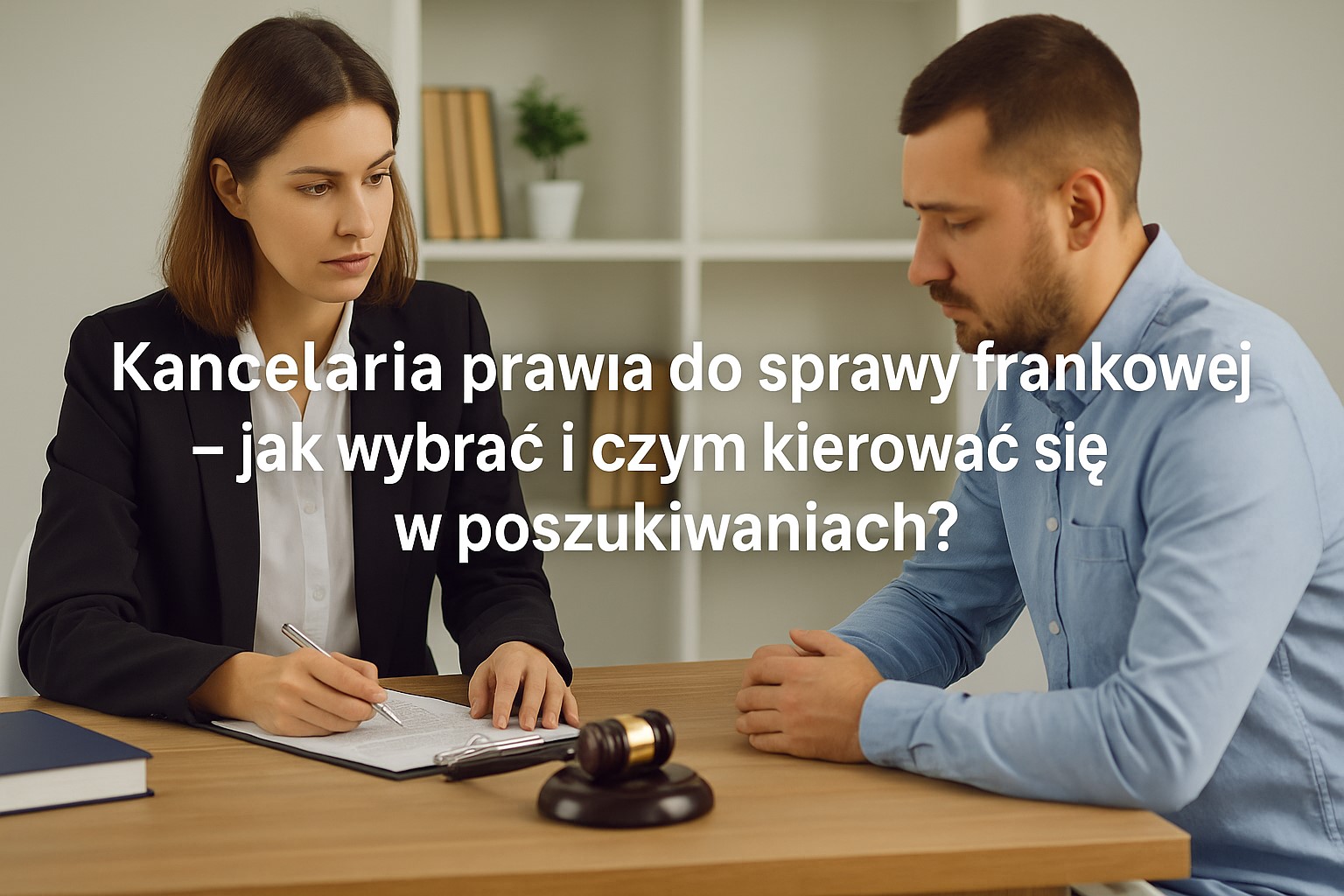 Sprawa frankowa – wybór kancelarii prawnej krok po kroku
