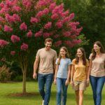 Lagerstremia indyjska, kwiat kwitnący w ogrodzie przez całe lato  – jak dbać i uprawiać