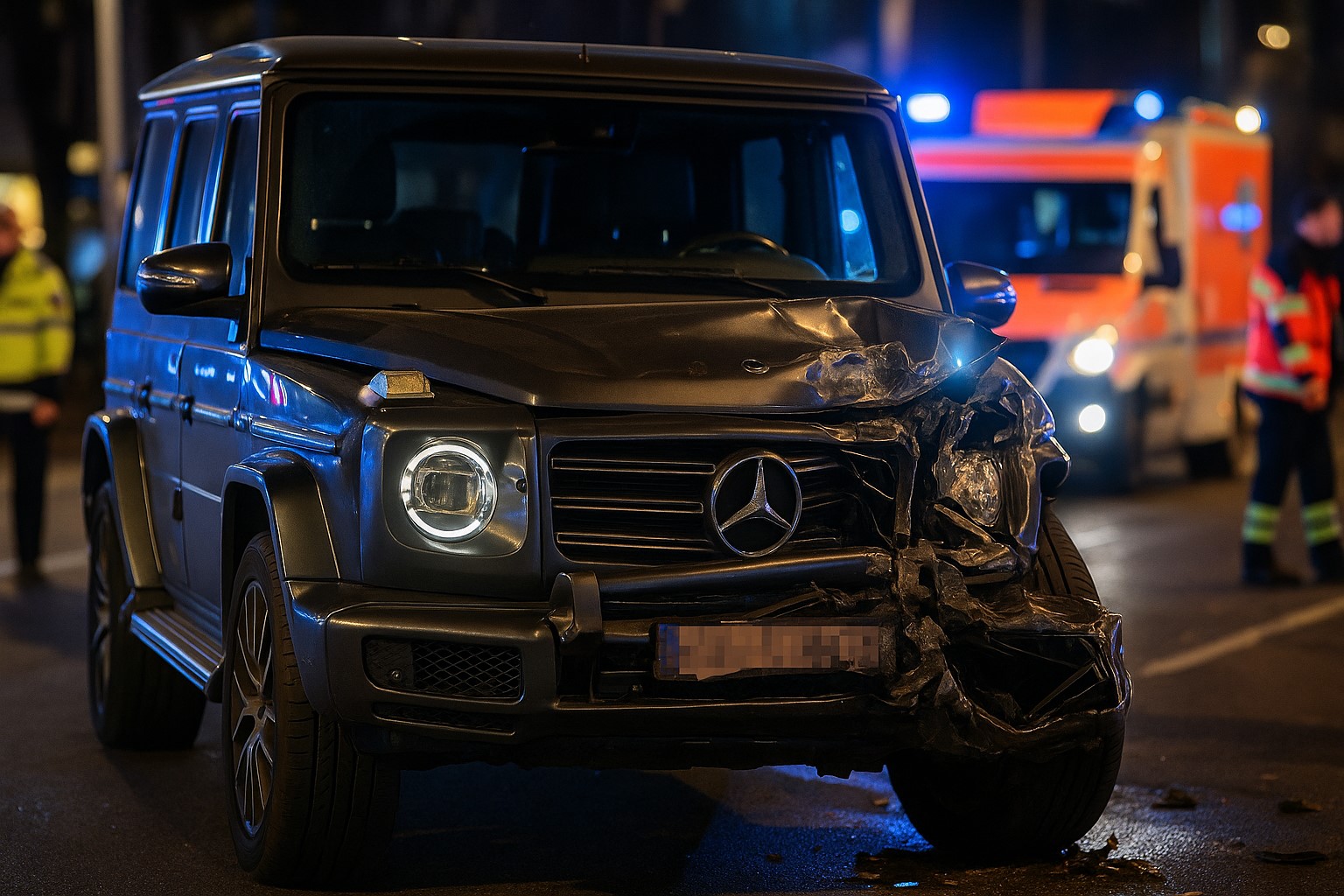 Wypadek w Stuttgarcie: 1 zabity, 8 rannych – Mercedes taranuje tłum