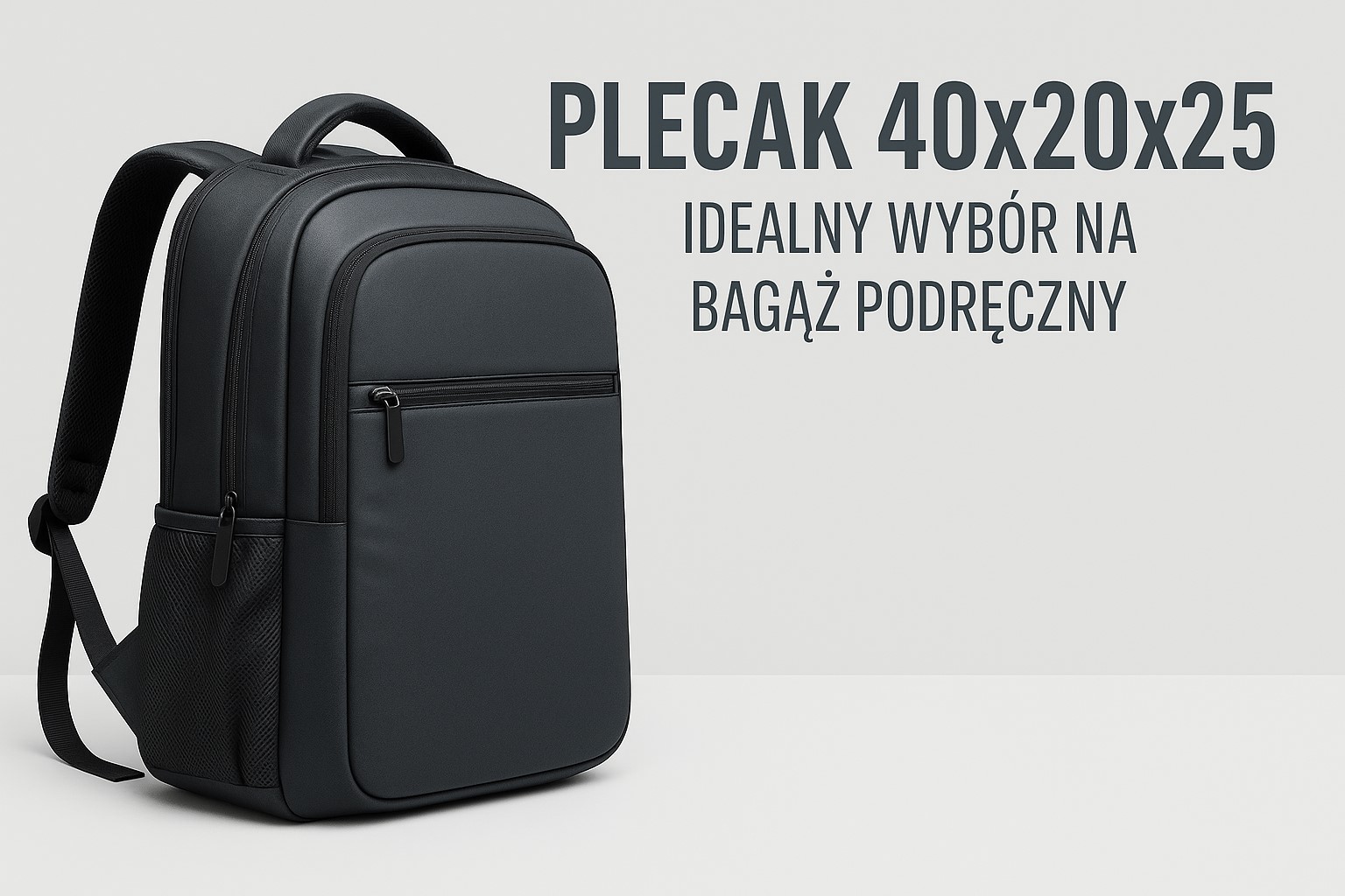 Plecak 40x20x25 cm – najlepsze modele na bagaż podręczny w 2025 roku