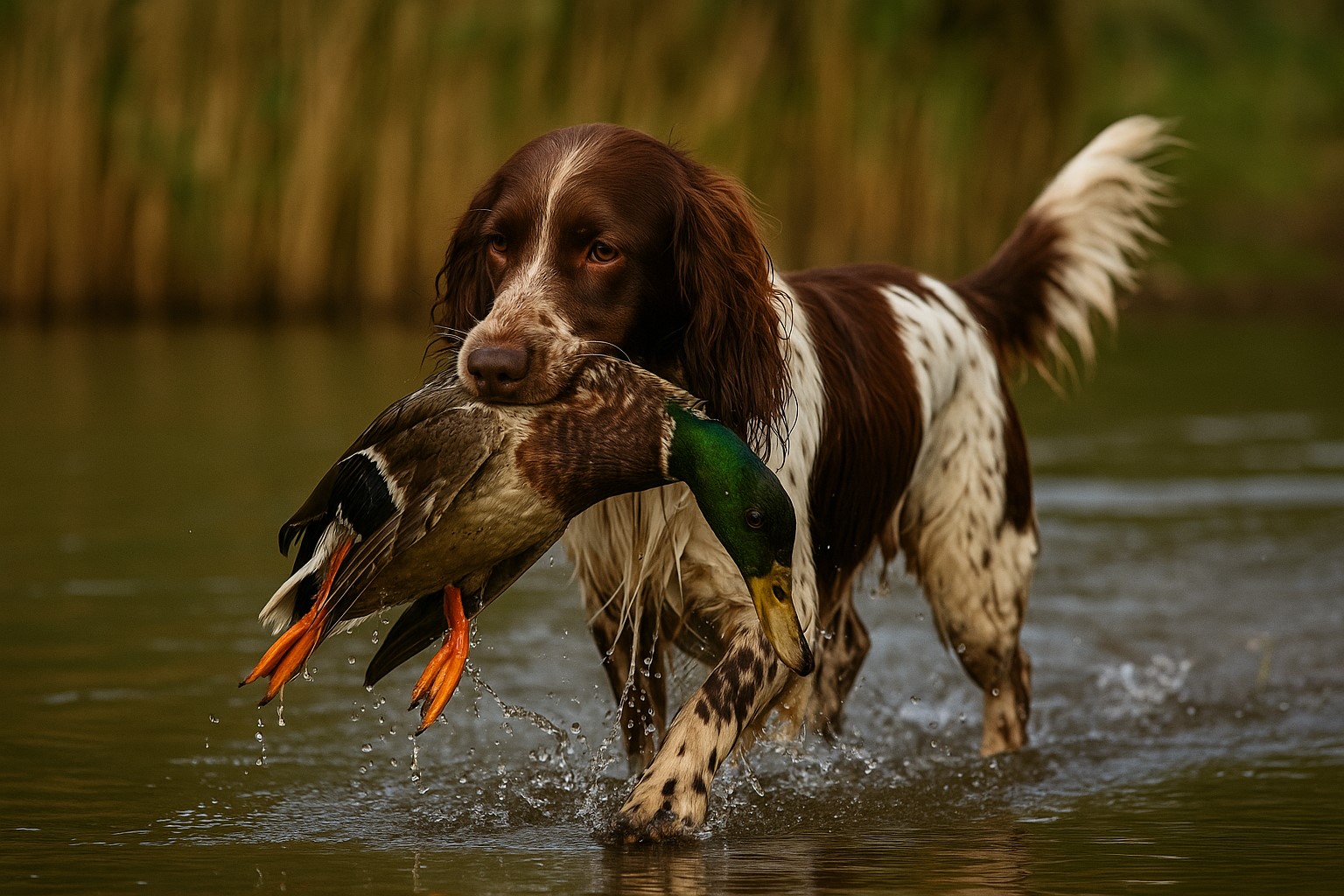 Polski spaniel myśliwski – opis wyglądu, pielęgnacja, długość życia