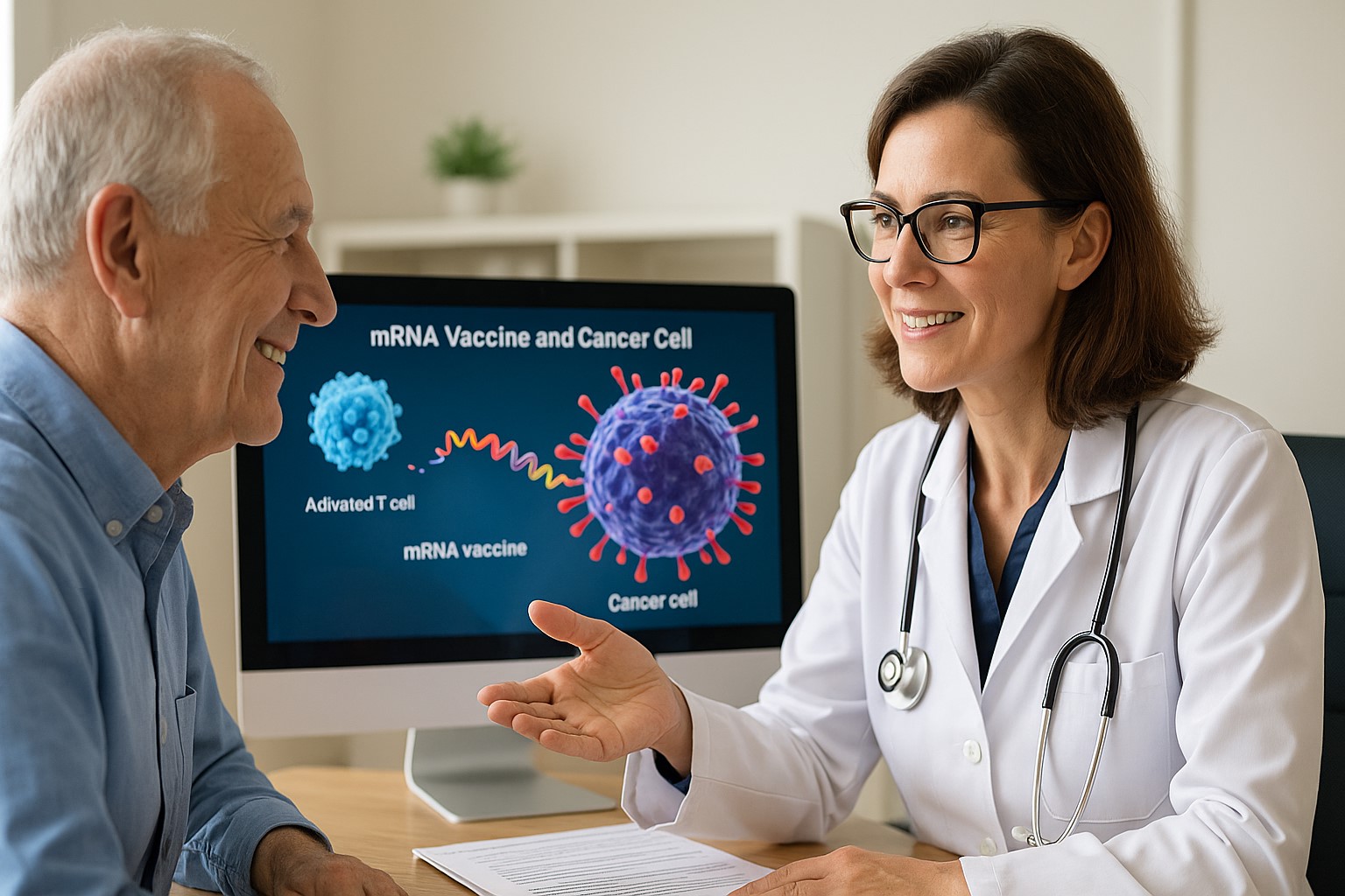 Nowoczesne szczepionki mRNA na raka – postęp w onkologii 2025