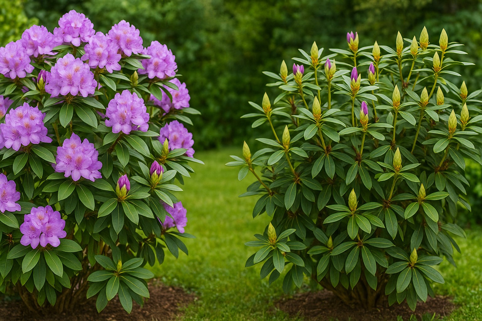 Rododendron nie kwitnie? Sprawdź, co może być przyczyną
