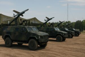 Polska armia testuje Gladius – drony Warmate i pojazdy Waran