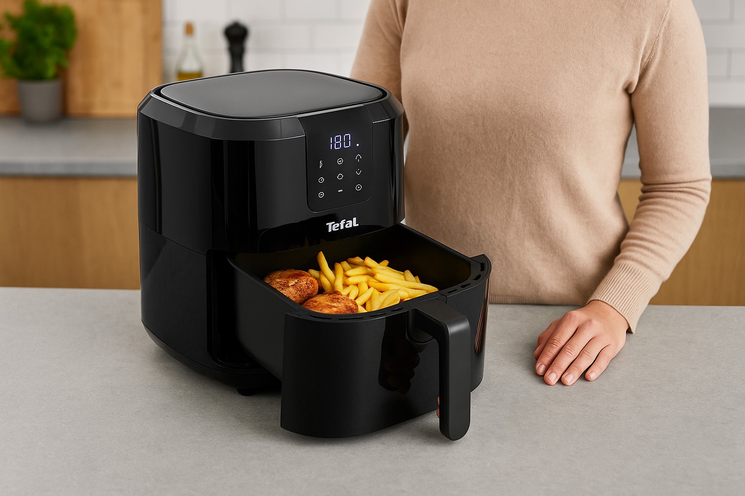 Frytkownica Tefal EY8558E0 – szybkie i zdrowe posiłki w domu