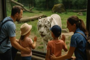 Libereckie ZOO – białe tygrysy, pawiany i ptaki drapieżne