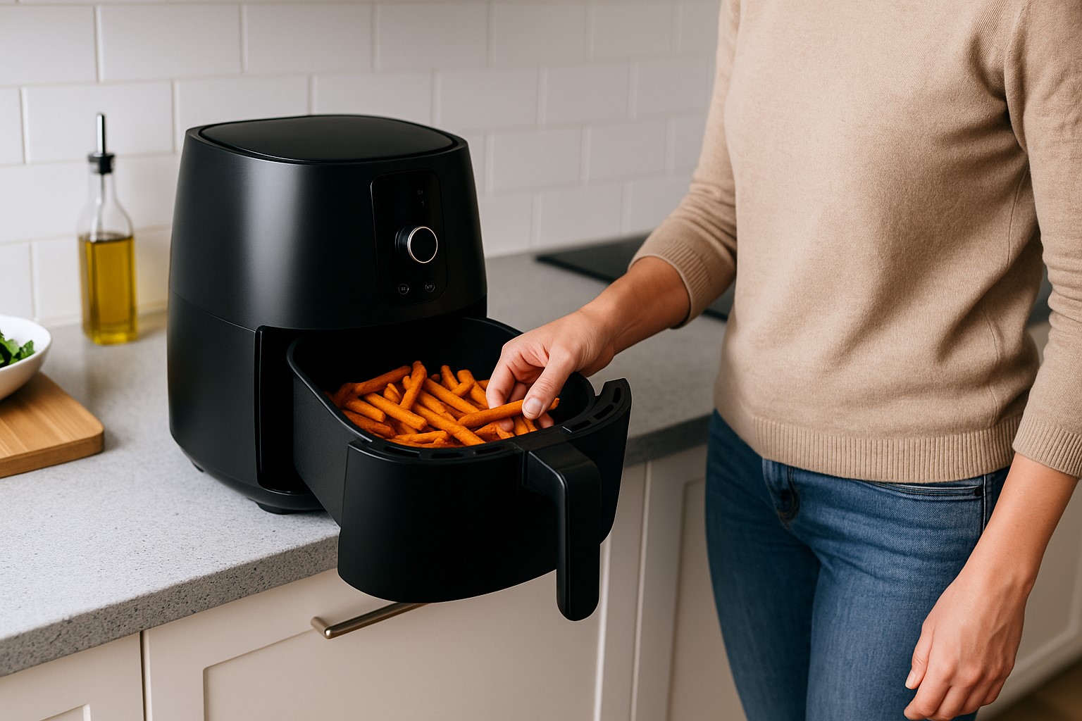 Air fryer w diecie – fakty o wpływie beztłuszczowego smażenia