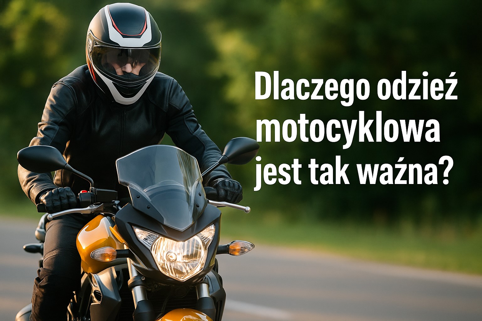 Bezpieczeństwo motocyklisty – jak wybrać najlepszą odzież motocyklową?