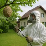 Jak zgodnie z prawem i bez ryzyka usunąć gniazdo szerszeni z ogrodu
