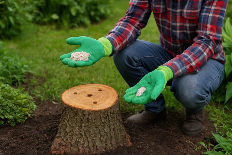 Jak skutecznie usunąć pień drzewa grzybnią – naturalne sposoby rozkładu w ogrodzie