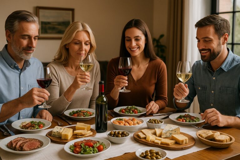 Jak dobrać wino do obiadu, kolacji i przekąsek? Zasady łączenia win z daniami
