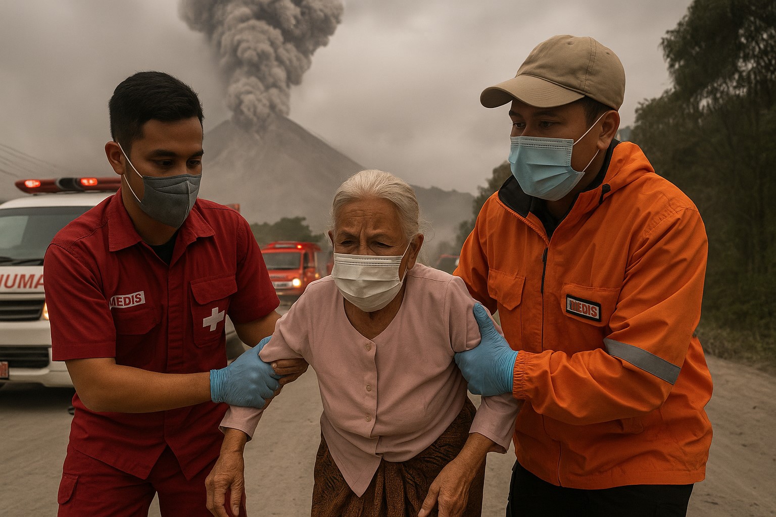 Erupcja Merapi 2025 – relacja, ewakuacja, skutki dla środowiska Jawy