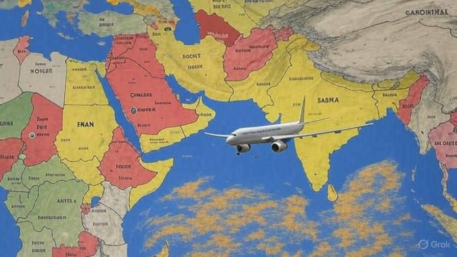 Bezpieczne podróże – lista krajów do unikania przez konflikt Iran-Izrael