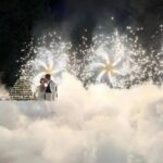 Fontanna iskier na pierwszy taniec – magia, która oczaruje Twoje wesele